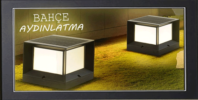 bahçe aydınlatma 