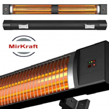 Mirkraft Square 2800 Watt Elektrikli Isıtıcı, Ip45, Led Gösterge, Uzaktan Kumandalı 